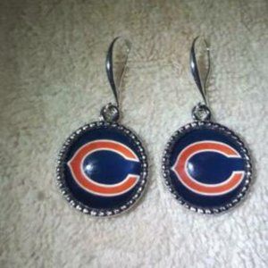 Chicago Bears NFL Fashion Dangle Earrings NEW